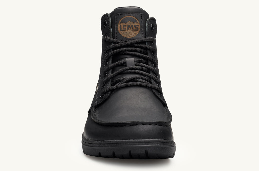 Men's Lems Boots Waterproof Boulder Black | UTY2963IM