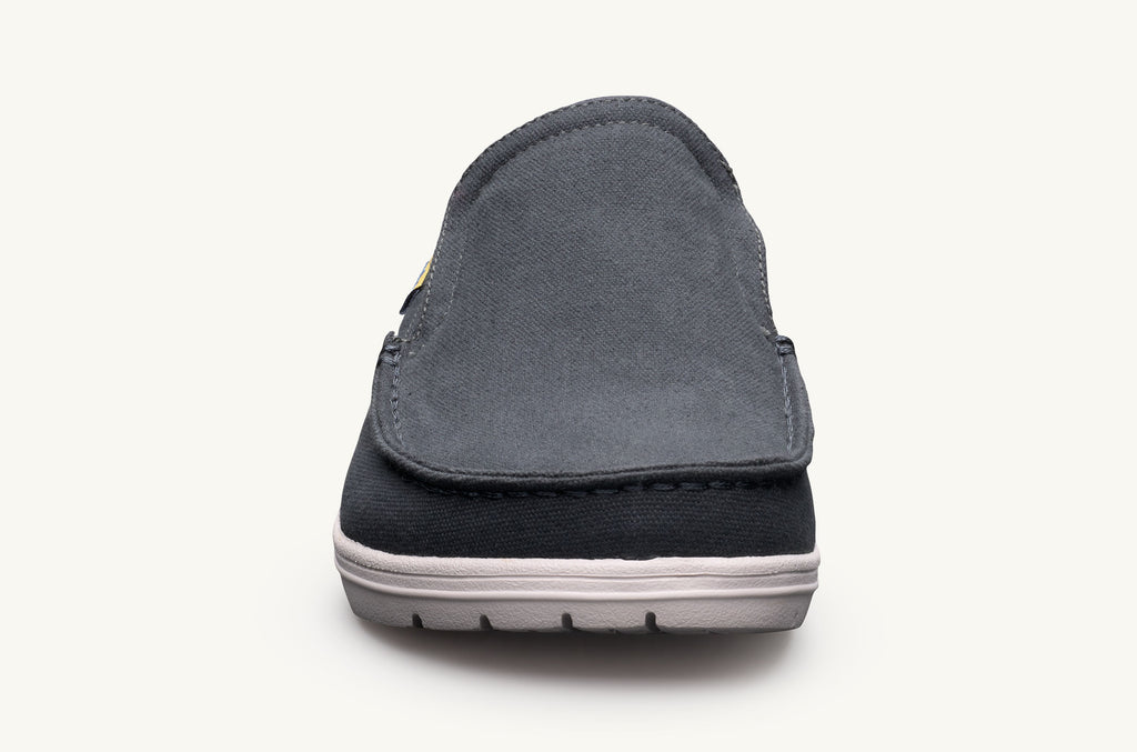 Men's Lems Slip On Shoes Drifter Grey Navy | AFT362SV