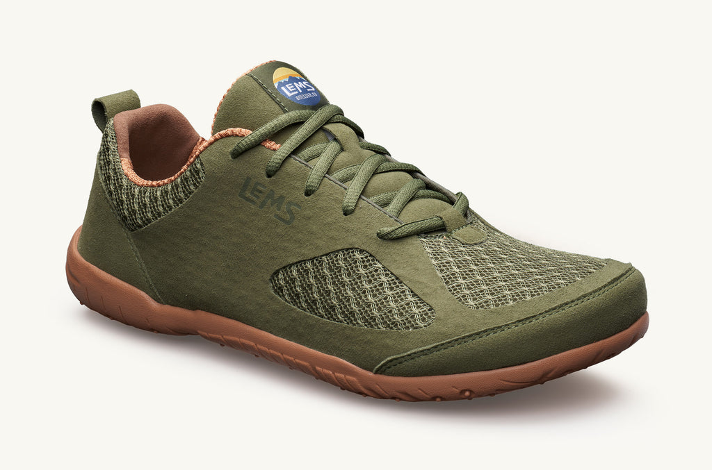 Men's Lems Sneakers Primal 2 Olive | NFB1075WQ