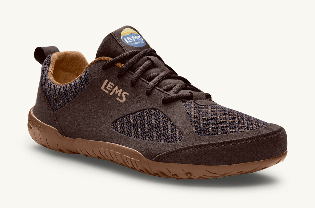 Women's Lems Sneakers Primal 2 Dark Brown | YKH79CA