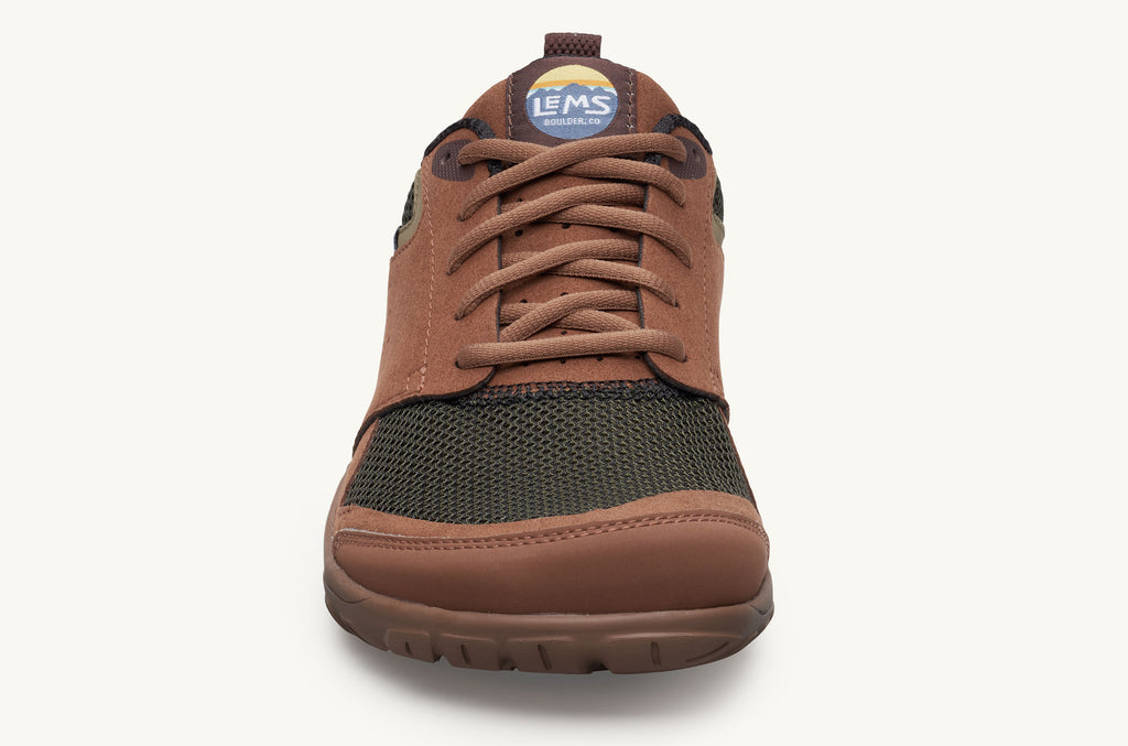 Women's Lems Sneakers Primal Zen Brown Olive | BNK5783KK