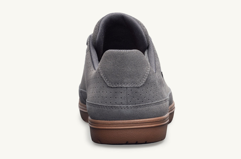 Women's Lems Suede Shoes Chillum Grey | DOE2577LF