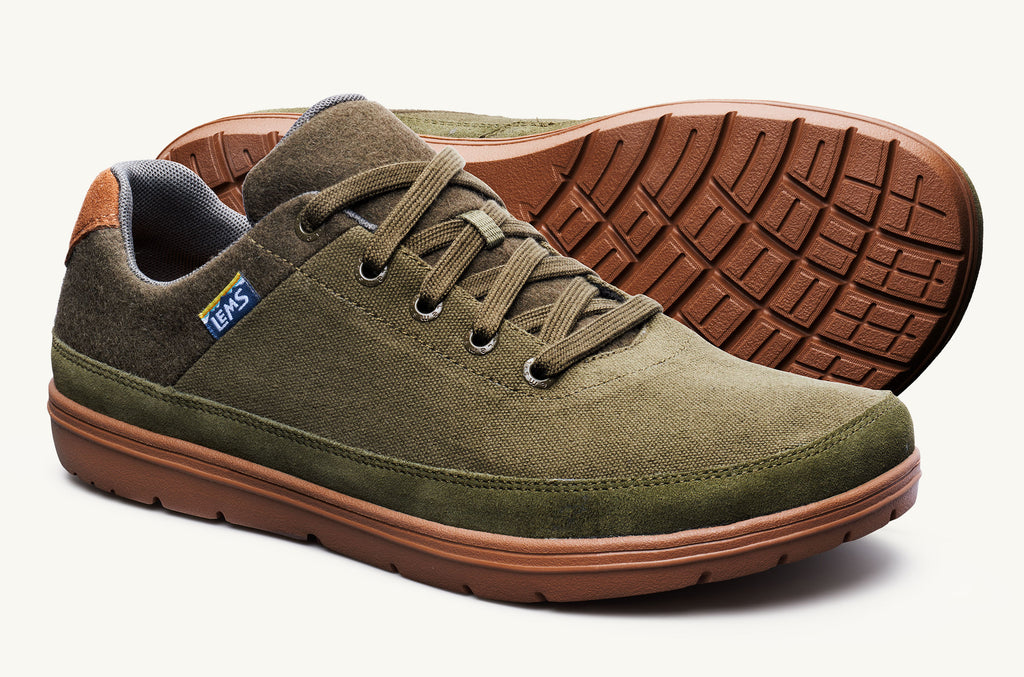 Men's Lems Shoes Chillum Olive | NZT7468QY