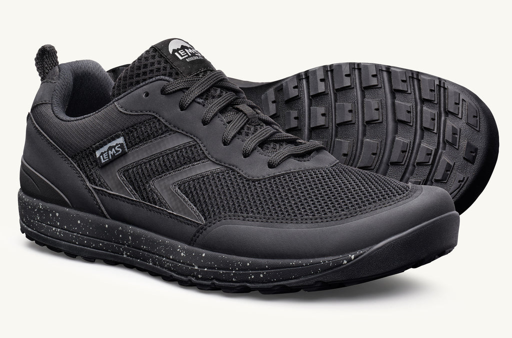 Men's Lems Sneakers Primal Pursuit Black | PLT7541NZ