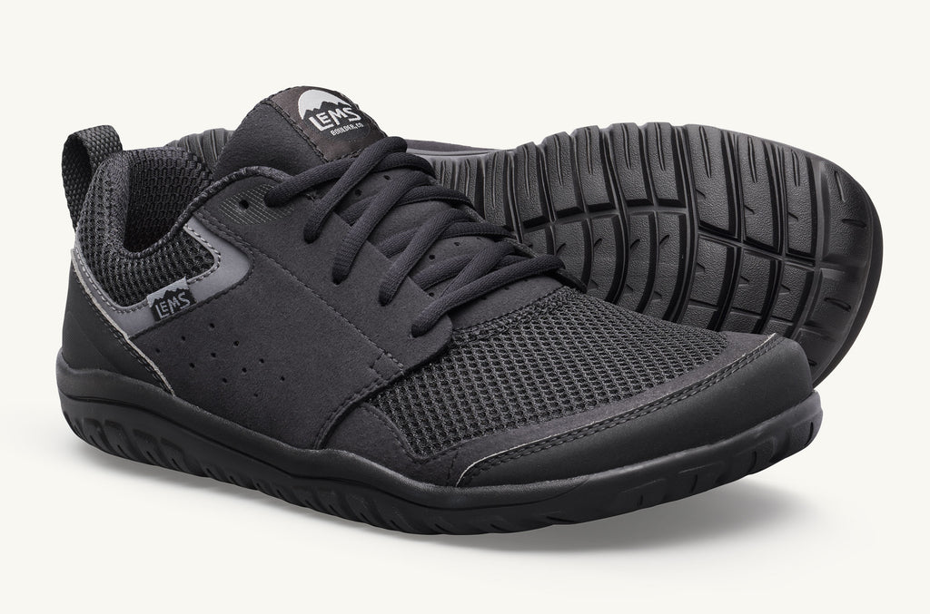 Men's Lems Sneakers Primal Zen Black | NLD861TD